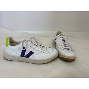 VERT V-12 White Leather Sneakers Women’s Size 7